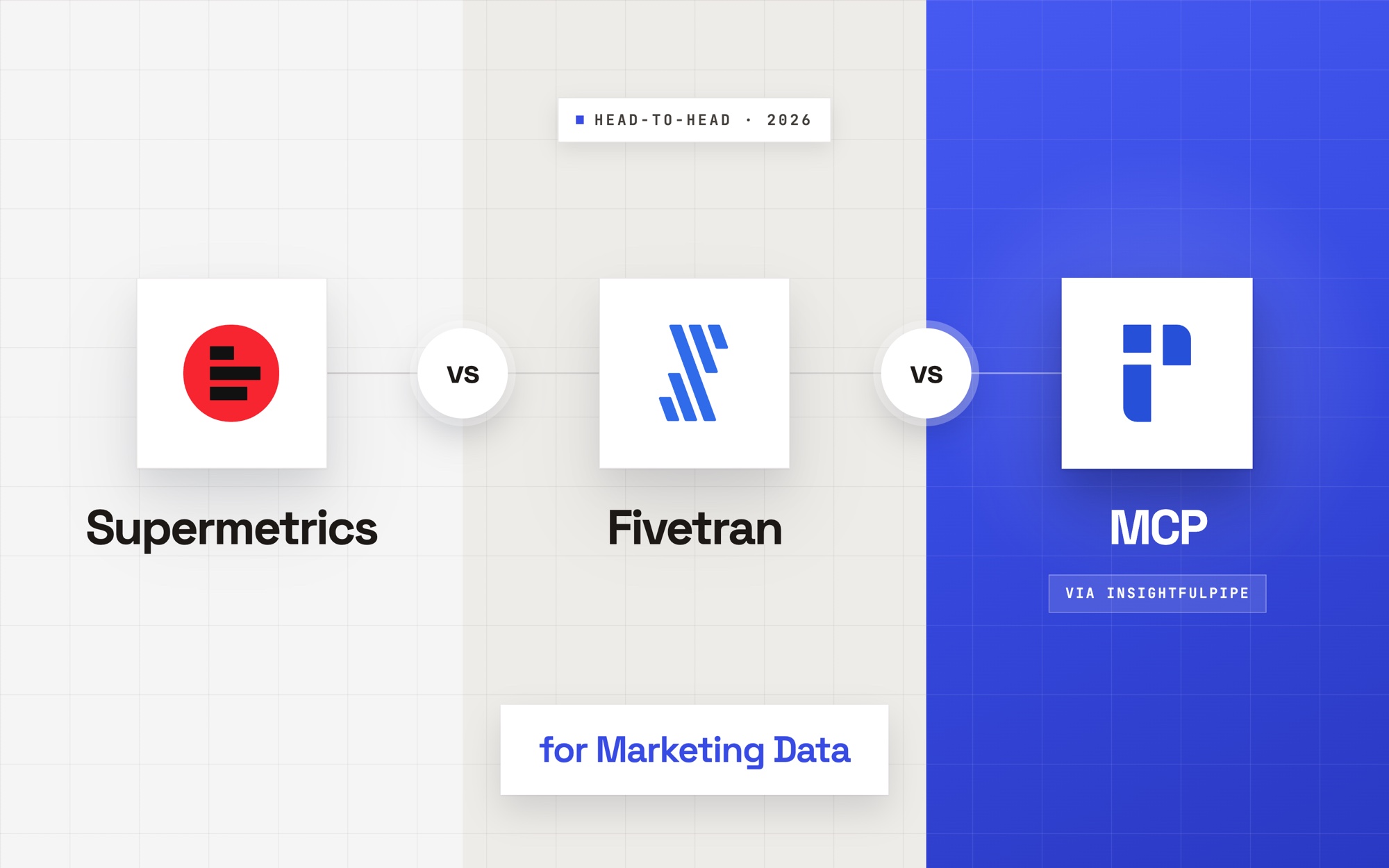 Supermetrics vs Fivetran vs MCP for Marketing Data (2026)